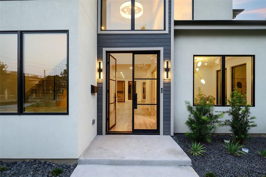 Exterior details and patio area of a home in , Dallas (Image 2). Exterior details and patio area of a home in , Dallas (Image 2).