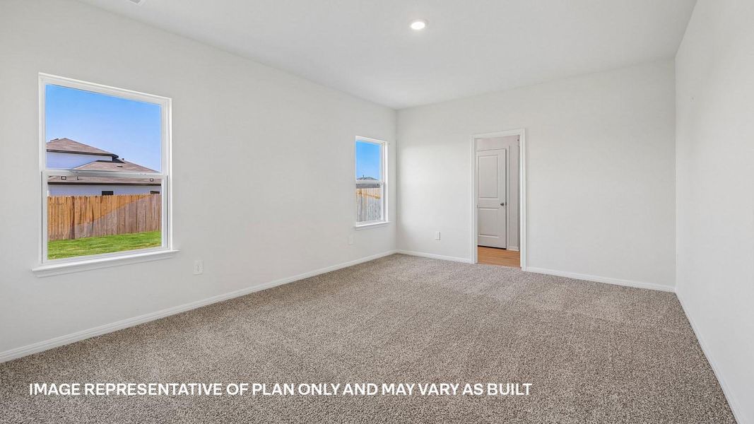 Spacious, unfurnished interior of a new home in Carillon, Manor (Image 15).