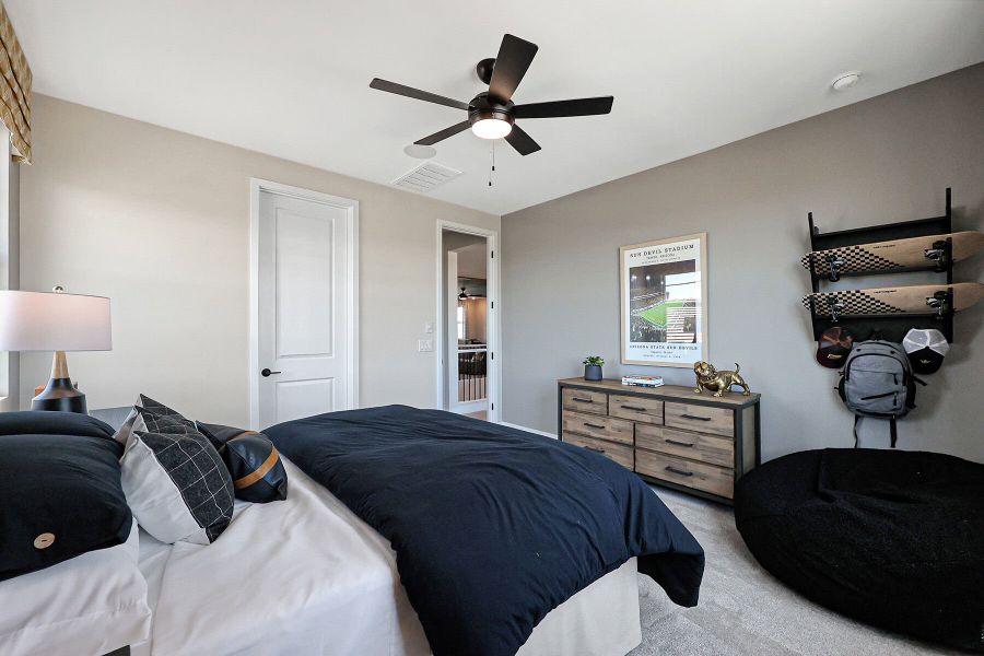 Representative furnished interior of a home built from the Sage by Mattamy Homes in Empire Pointe, Queen Creek (Image 54).