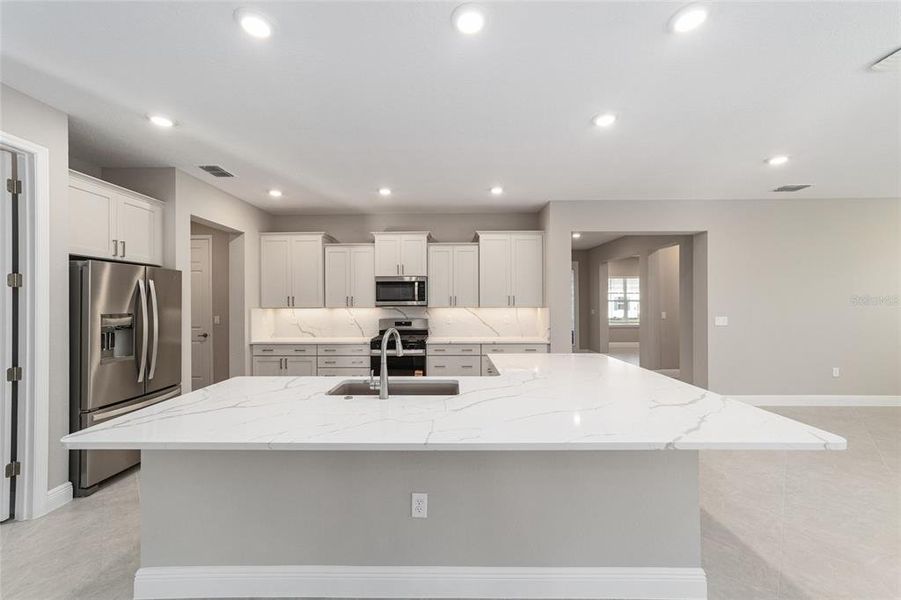 Furnished interior view inside a new home in , Ocala (Image 5).
