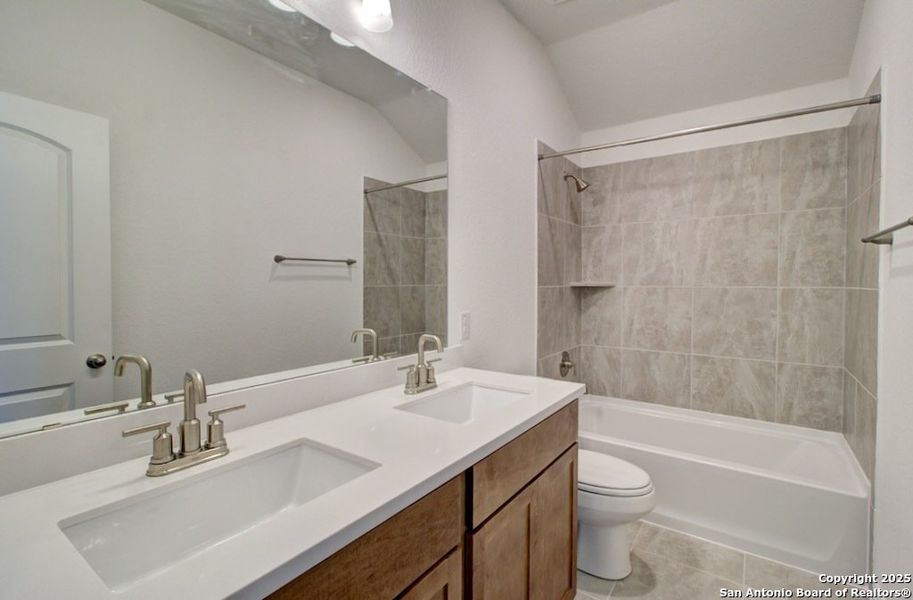 Furnished interior view inside a new home in Meyer Ranch – Premier, New Braunfels (Image 3).