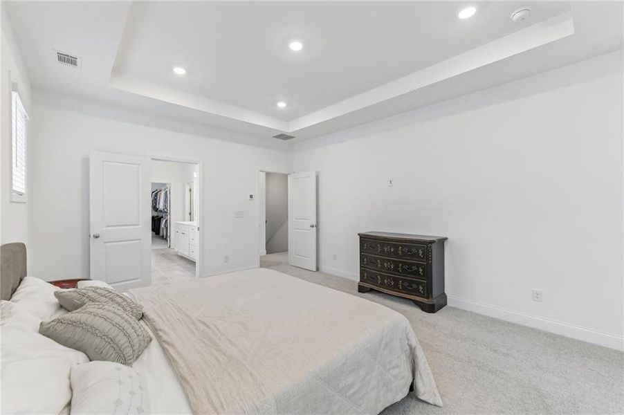Furnished interior view inside a new home in Bailey Fence, Dacula (Image 7).