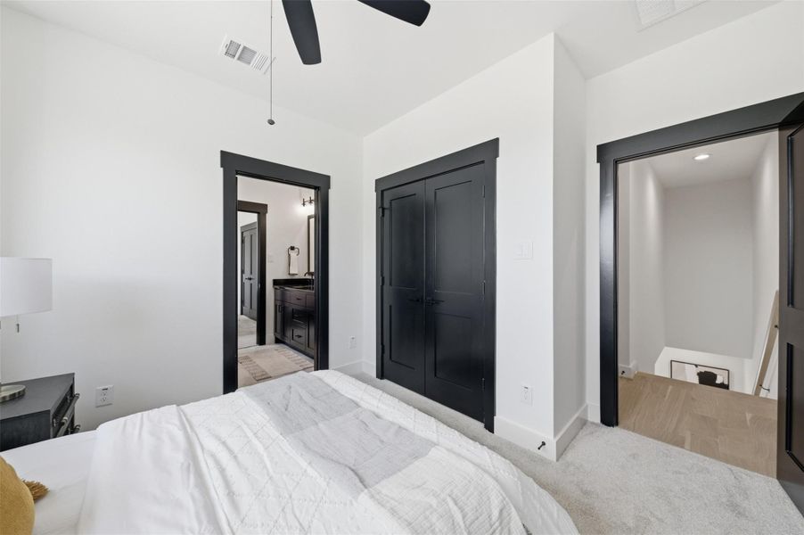 Furnished interior view inside a new home in , Houston (Image 2). Furnished interior view inside a new home in , Houston (Image 2).