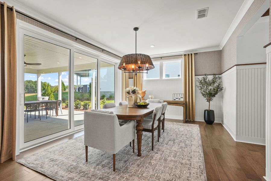 Representative furnished interior of a home built from the Montadale by Pulte Homes in The Retreat at Carolina Ridge, Harrisburg (Image 17).
