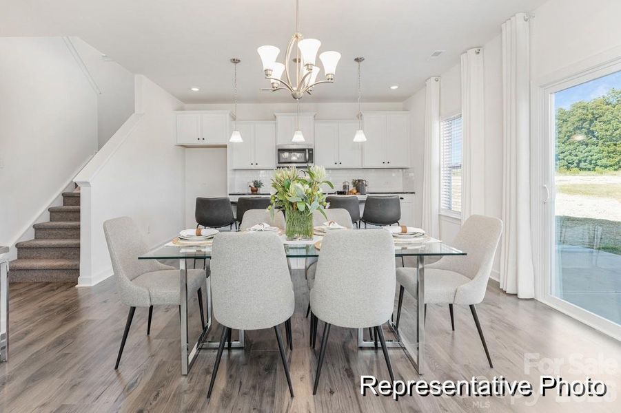 Furnished interior view inside a new home in Eagles Crest, Pageland (Image 8). Furnished interior view inside a new home in Eagles Crest, Pageland (Image 8).