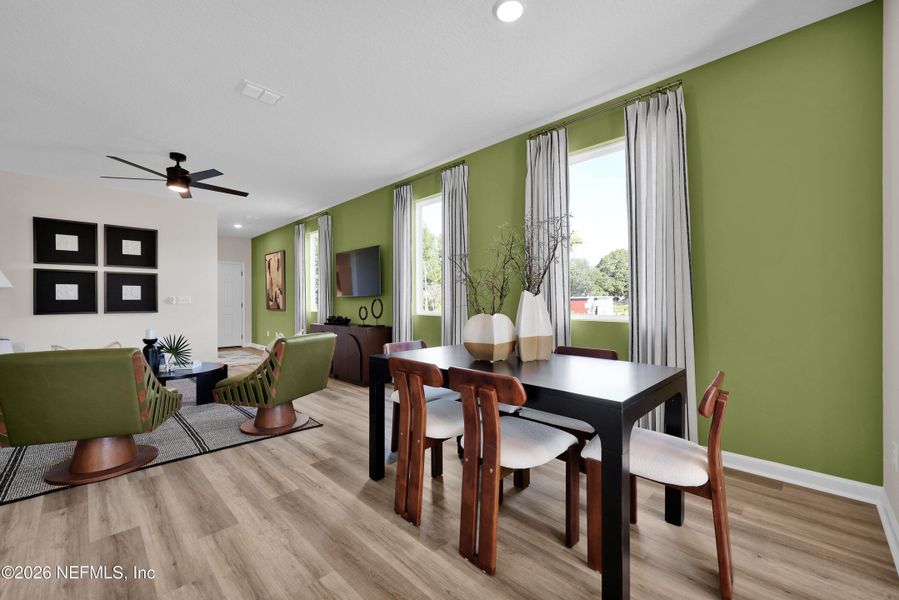 Furnished interior view inside a new home in Baxley Villas, Middleburg (Image 11).