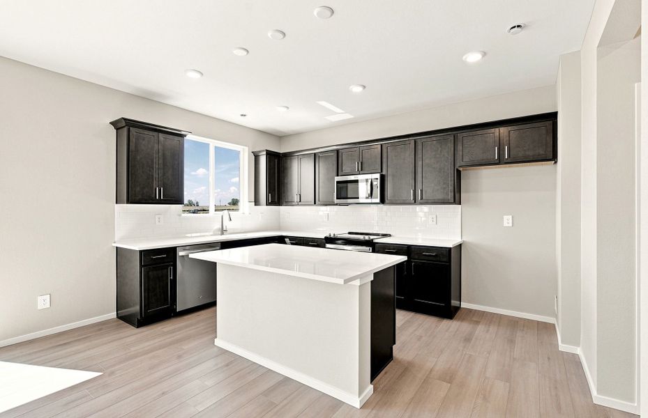 Furnished interior view inside a new home in Murata Farms, Fort Lupton (Image 14).