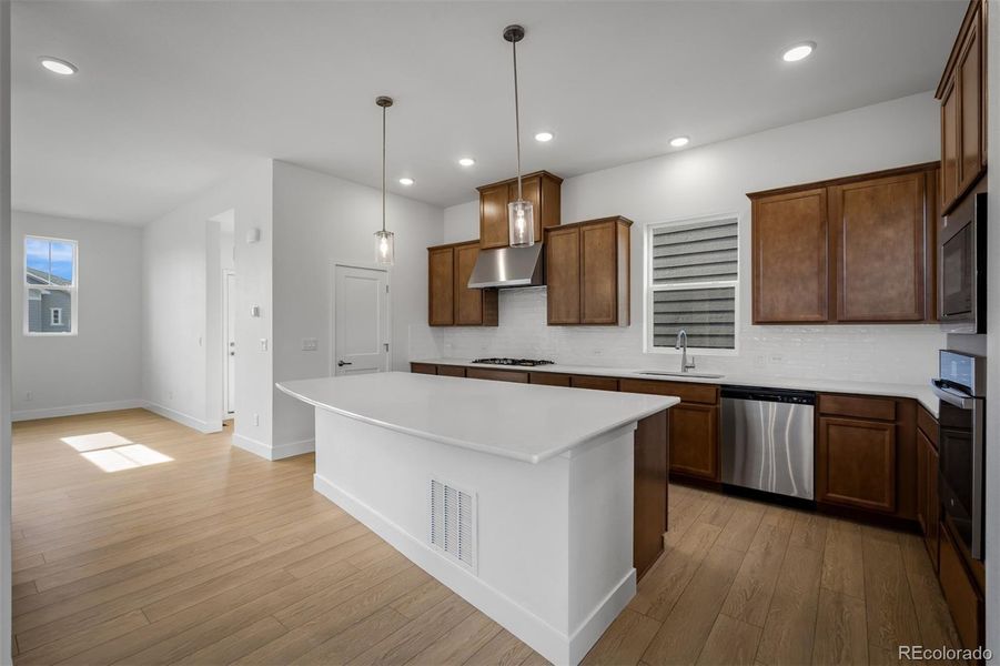 Furnished interior view inside a new home in Trailside at Cottonwood Creek, Colorado Springs (Image 15).