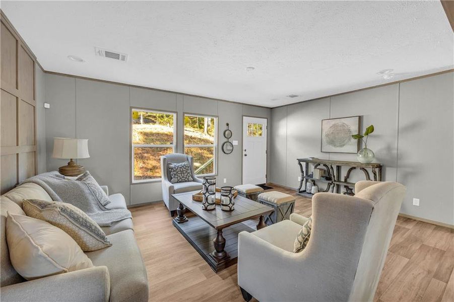 Furnished interior view inside a new home in , Ball Ground (Image 3).