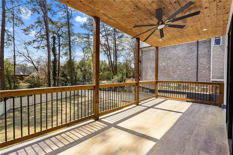 Exterior details and patio area of a home in , Atlanta (Image 16). Exterior details and patio area of a home in , Atlanta (Image 16).