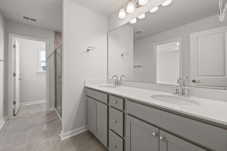Furnished interior view inside a new home in McConnell Ridge, McLeansville (Image 12). Furnished interior view inside a new home in McConnell Ridge, McLeansville (Image 12).