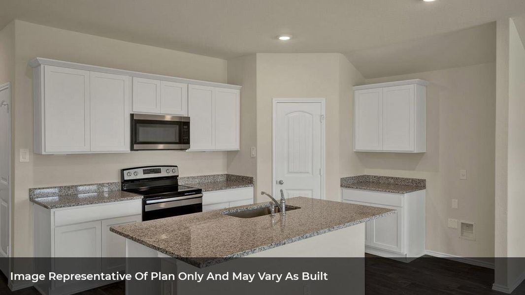 Furnished interior view inside a new home in Bar W Ranch, Leander (Image 10).