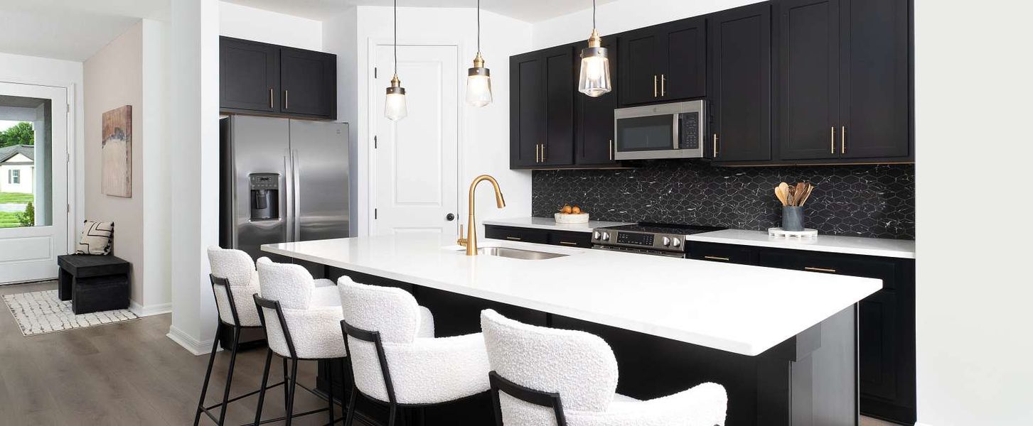 Representative furnished interior of a home built from the Badland by Ashton Woods in Catamaran Cove Traditional, Rockledge (Image 7).