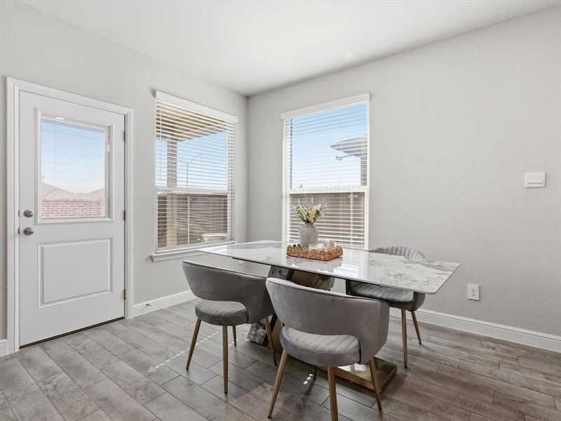 Furnished interior view inside a new home in , Fort Worth (Image 9).