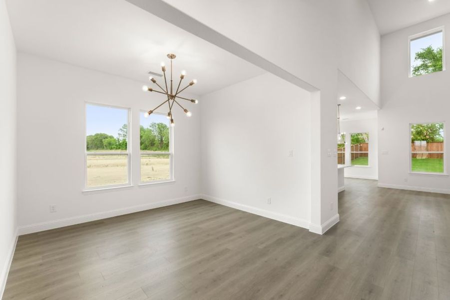Spacious, unfurnished interior of a new home in Milrany Ranch, Melissa (Image 45).