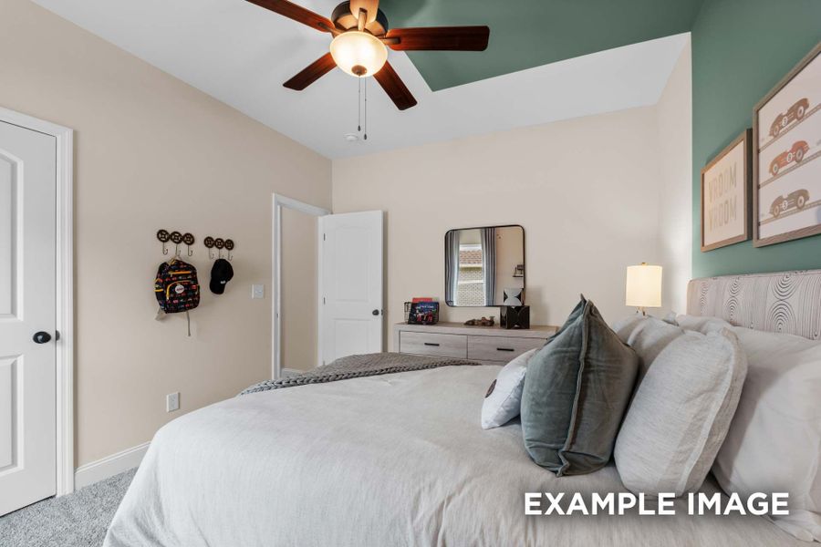 Representative furnished interior of a home built from the The Laurel M by Davidson Homes LLC in River Ranch Meadows, Dayton (Image 23).