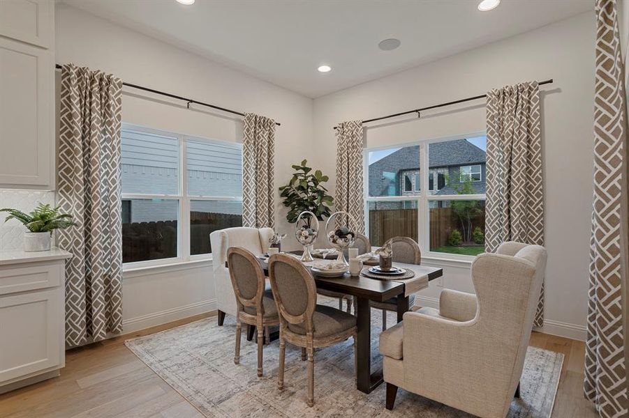 Furnished interior view inside a new home in The Lakes at Parks of Aledo, Aledo (Image 24). Furnished interior view inside a new home in The Lakes at Parks of Aledo, Aledo (Image 24).