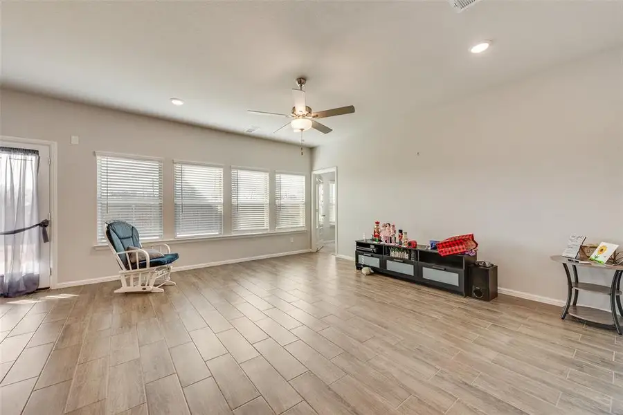 Furnished interior view inside a new home in Hunters Ridge, Crowley (Image 11).
