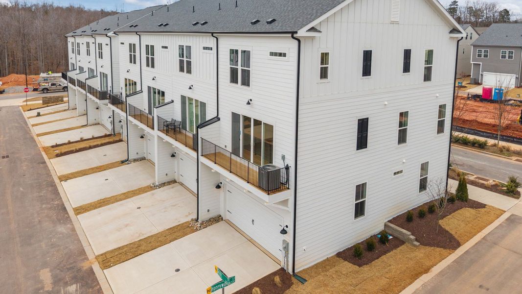 The Landon Plan in River District by DBR Homes in Charlotte, N.C - Rear The Landon Plan in River District by DBR Homes in Charlotte, N.C - Rear