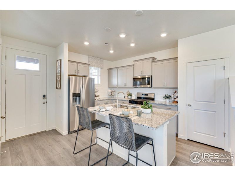 Furnished interior view inside a new home in Revere at Johnstown, Johnstown (Image 11). Furnished interior view inside a new home in Revere at Johnstown, Johnstown (Image 11).