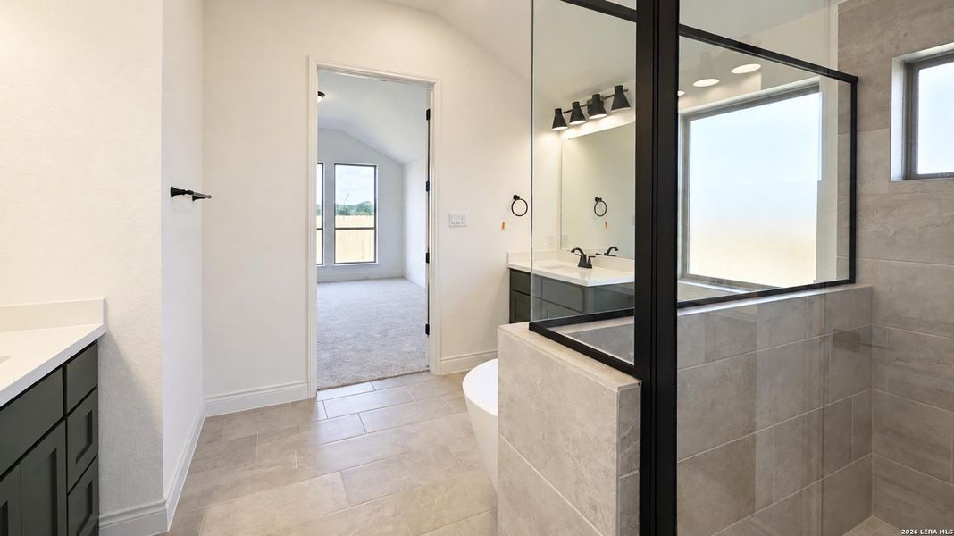 Furnished interior view inside a new home in Legacy at Lake Dunlap, New Braunfels (Image 6).