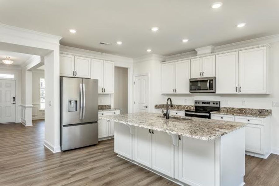 Furnished interior view inside a new home in Daniel Farms, Benson (Image 9).