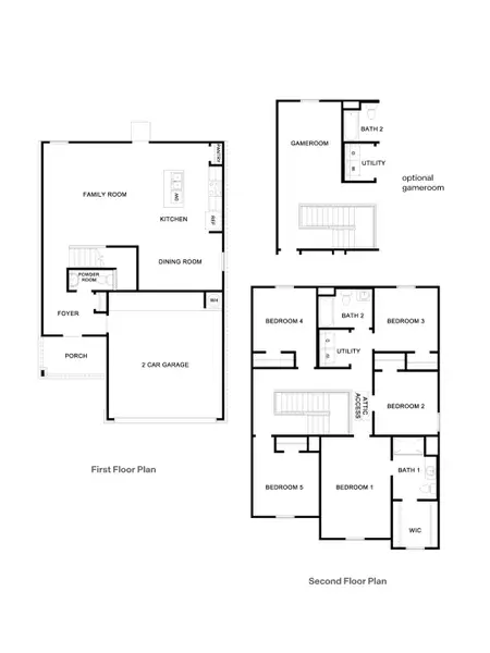 2D floor plan layout of this home in Sunset Oaks, Maxwell, TX (Image 4). 2D floor plan layout of this home in Sunset Oaks, Maxwell, TX (Image 4).