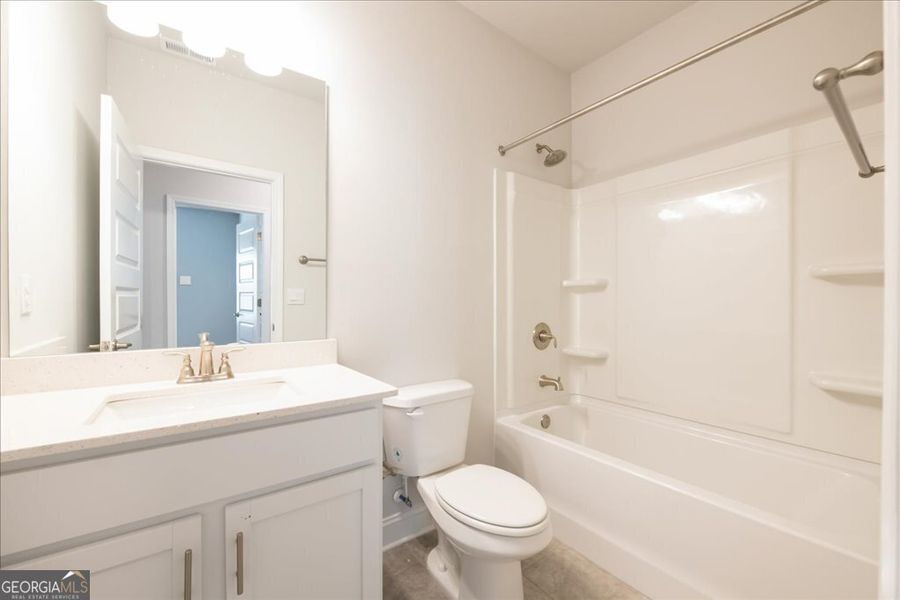 Furnished interior view inside a new home in Oakview Estates, Macon (Image 12).