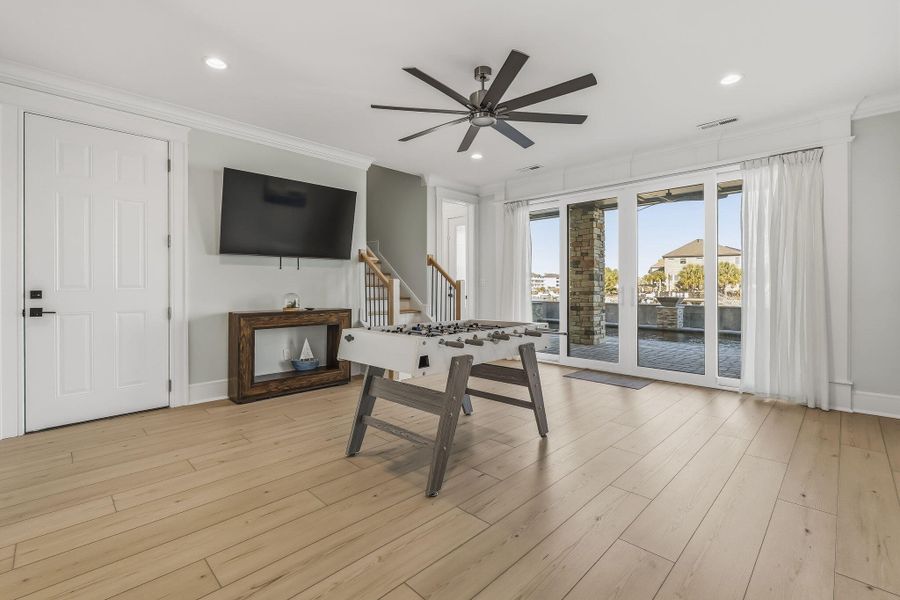 Furnished interior view inside a new home in , Little River (Image 43).