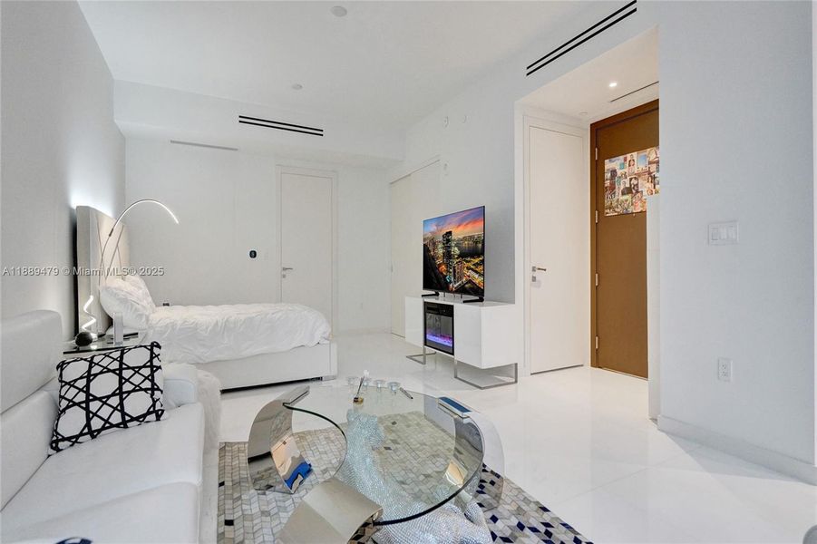 Furnished interior view inside a new home in , Miami (Image 13).