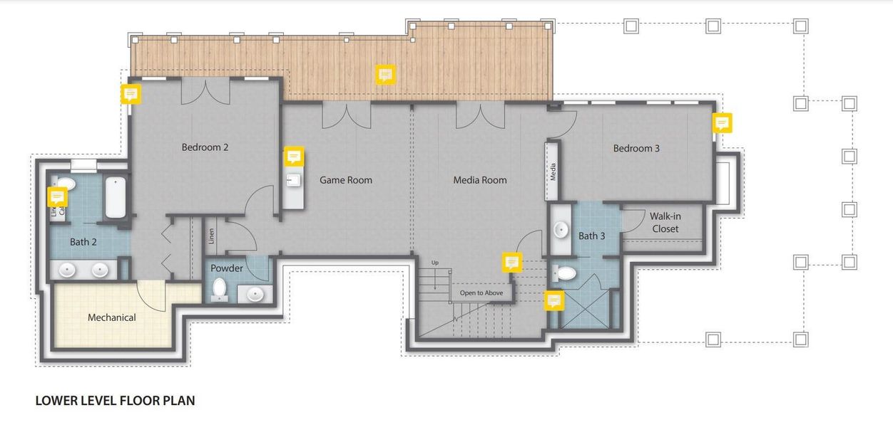 2D floor plan layout of this home in , Sylva, NC (Image 3).