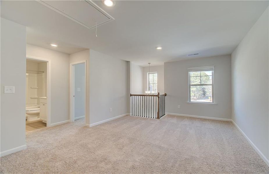 Spacious, unfurnished interior of a new home in Cedar Grove Commons, Conley (Image 9). Spacious, unfurnished interior of a new home in Cedar Grove Commons, Conley (Image 9).