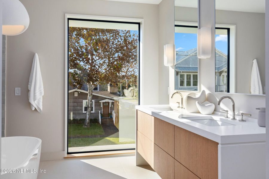 Furnished interior view inside a new home in , Atlantic Beach (Image 44).