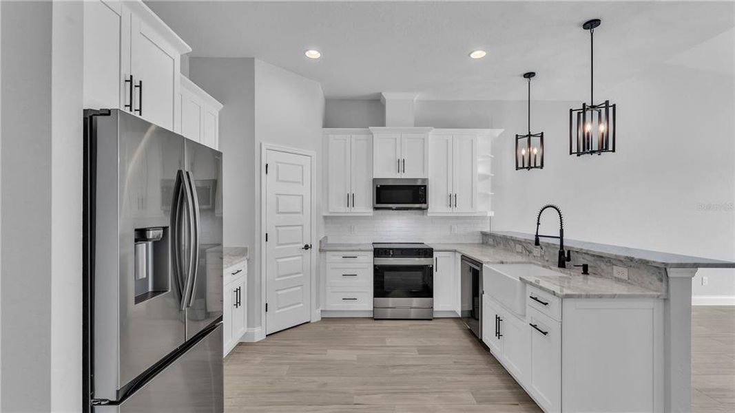Furnished interior view inside a new home in , Lakeland (Image 8). Furnished interior view inside a new home in , Lakeland (Image 8).