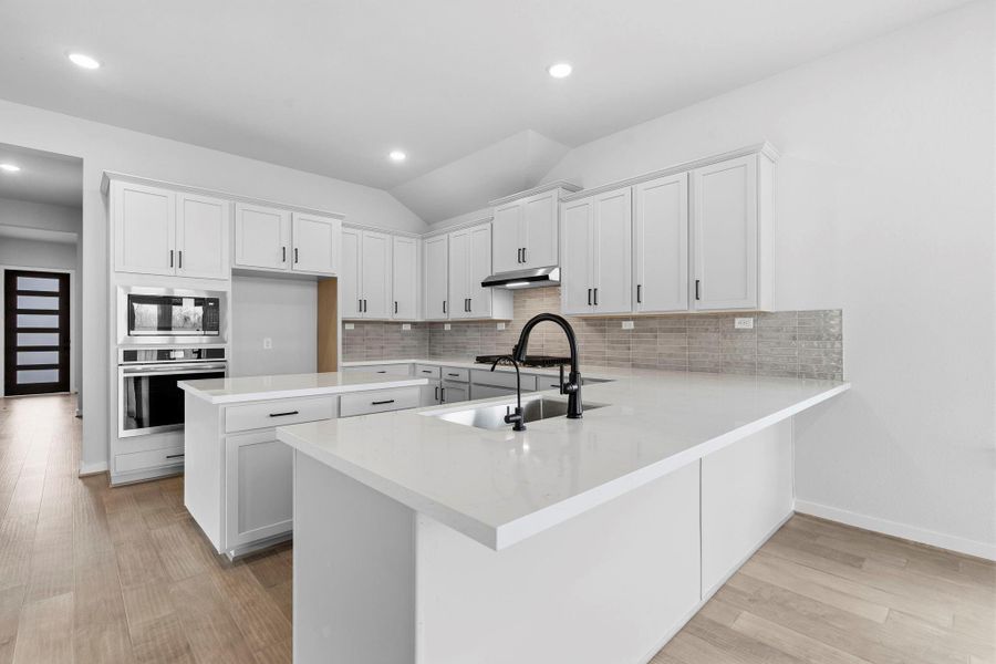 Furnished interior view inside a new home in Sienna 45', 50', Missouri City (Image 7).