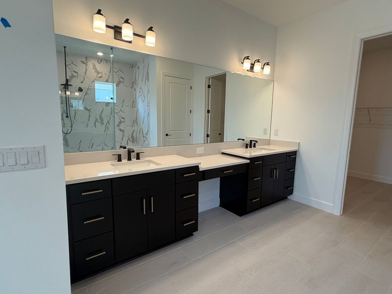 Furnished interior view inside a new home in Esplanade Lake Club, Fort Myers (Image 5).