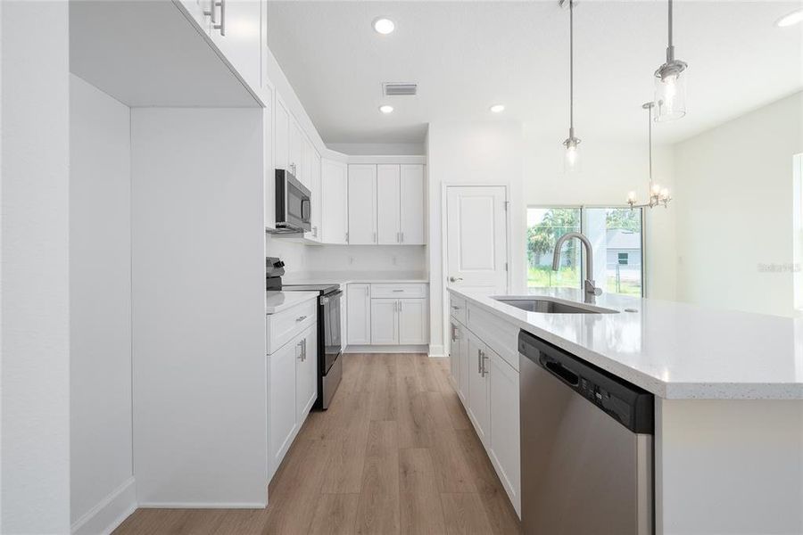Furnished interior view inside a new home in , Sanford (Image 11).