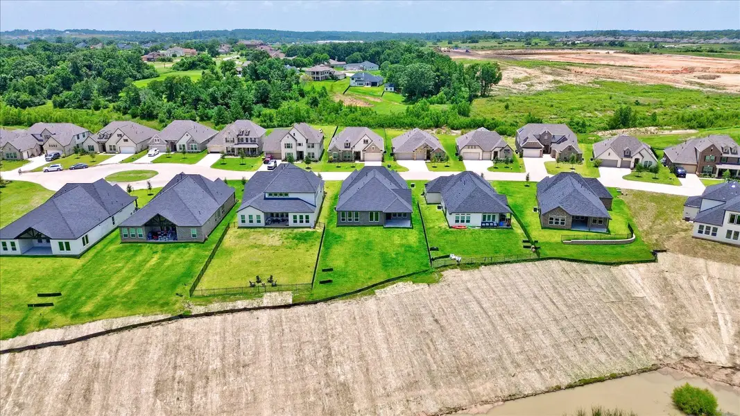 Enjoy expansive backyard views with no rear neighbors. These homes back to a greenbelt and open drainage easement, offering a peaceful setting with extra privacy and space to unwind.