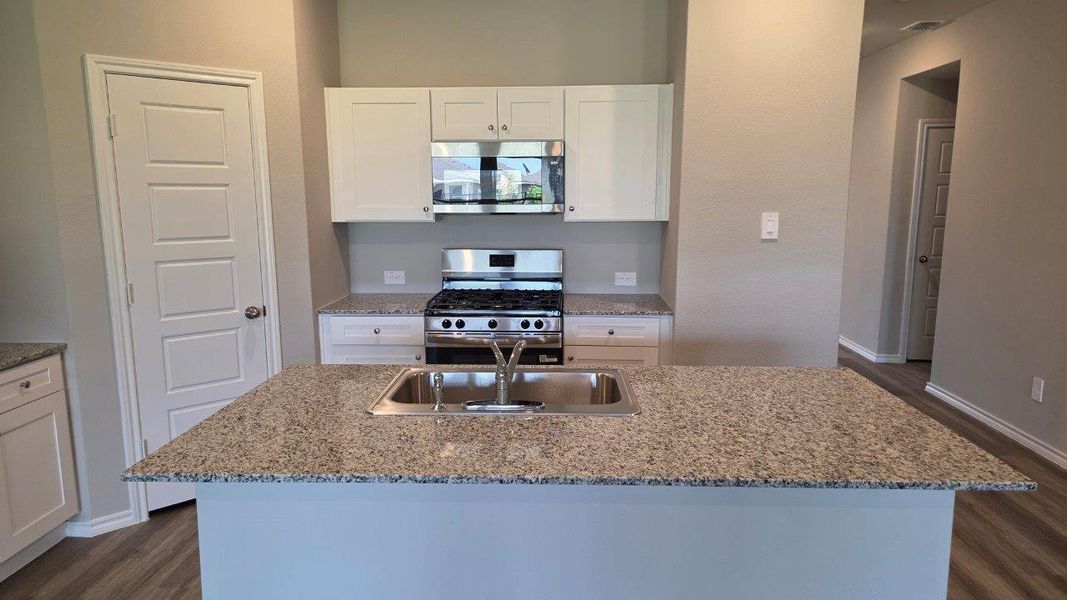 Furnished interior view inside a new home in Lonestar at Liberty Trails, Fort Worth (Image 3).
