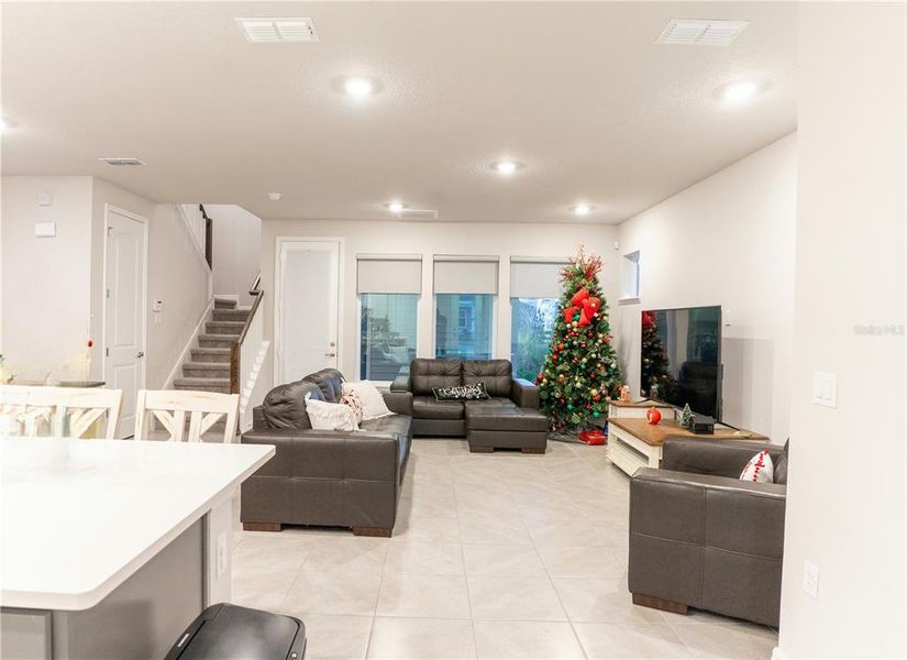 Furnished interior view inside a new home in Weslyn Park in Sunbridge 34', St. Cloud (Image 14).