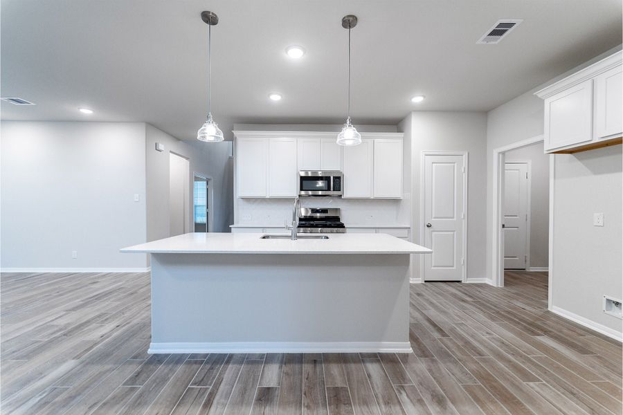 Furnished interior view inside a new home in Creekhaven, Arcola (Image 6).