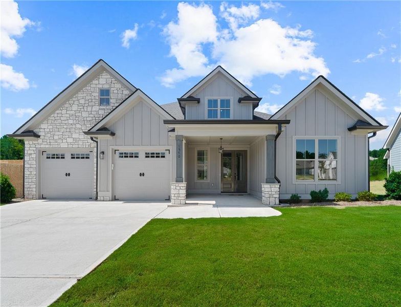 Front exterior of a new home in , Greensboro, GA, highlighting curb appeal (Image 22).