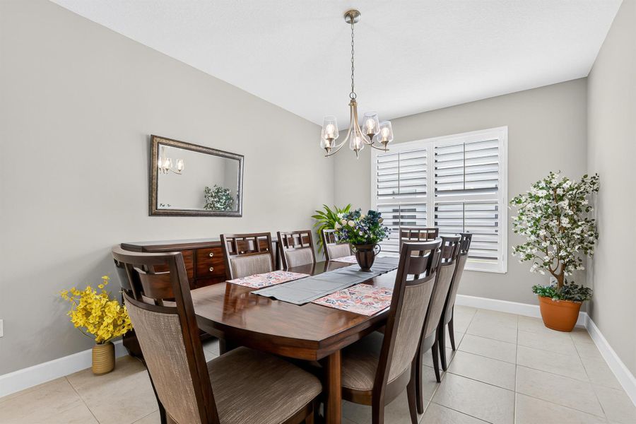 Furnished interior view inside a new home in , Port St. Lucie (Image 5).