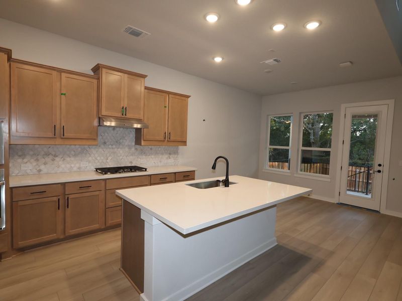 Furnished interior view inside a new home in Edgewood, Leander (Image 9).