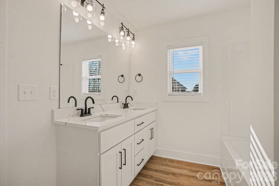 Furnished interior view inside a new home in , Locust (Image 4).