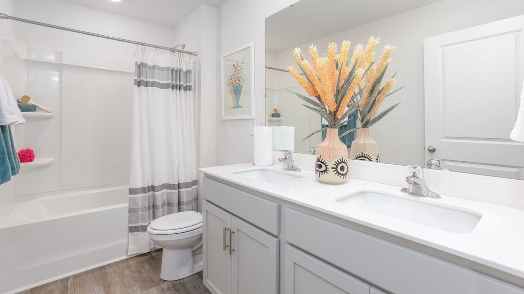 Furnished interior view inside a new home in Mount Hope Estates, Winston-Salem (Image 26).