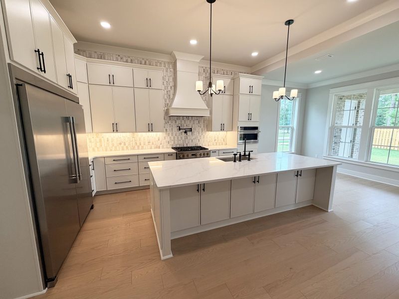 Furnished interior view inside a new home in Steamboat Landing at Hammock Bay, Freeport (Image 10).