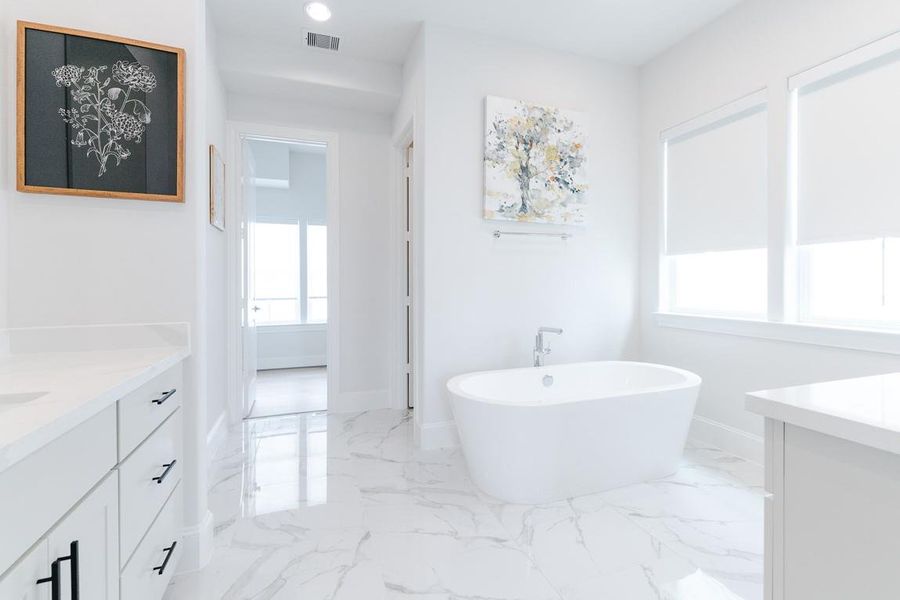 Furnished interior view inside a new home in Cottage Grove Lake, Houston (Image 5).