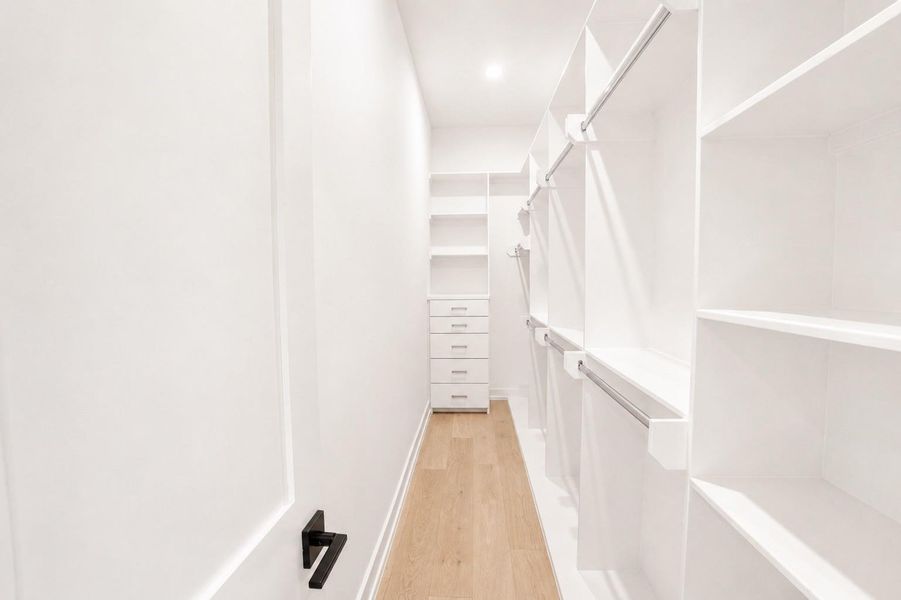 Second closet for primary suite Second closet for primary suite