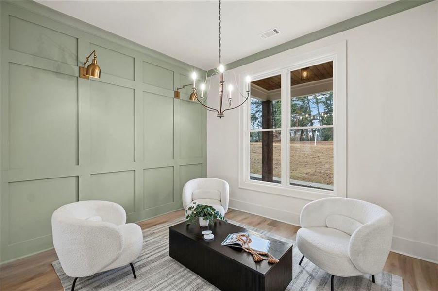 Furnished interior view inside a new home in , Canton (Image 12).